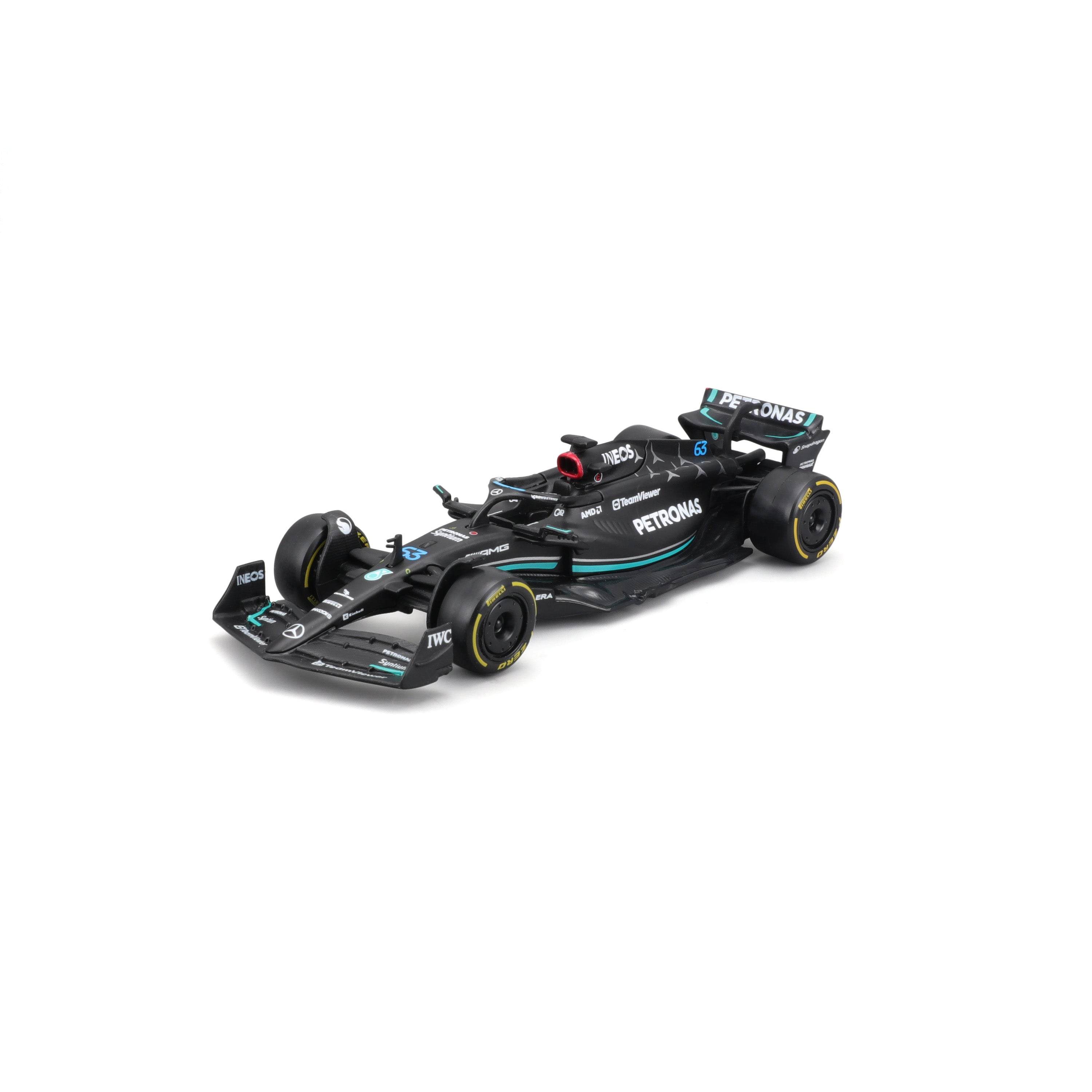 18-01596 Bburago Race - Mercedes AMG F1 #63 (Russel) - scala 1:43