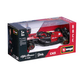 *18-38067 Bburago Race - Alfa Romeo C43 (2023) - #24 Zhou