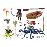 71419 Playmobil - Pirata contro piovra gigante