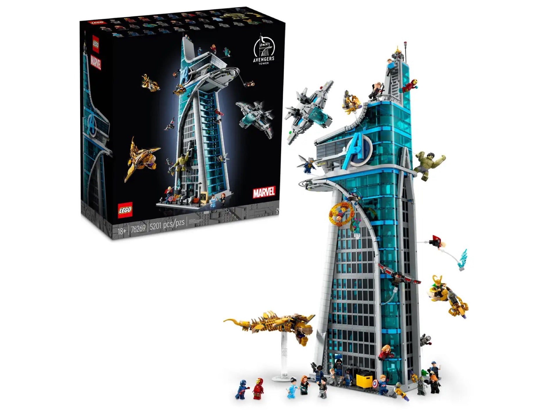 76269 Lego Marvel Super Heroes Torre degli Avengers