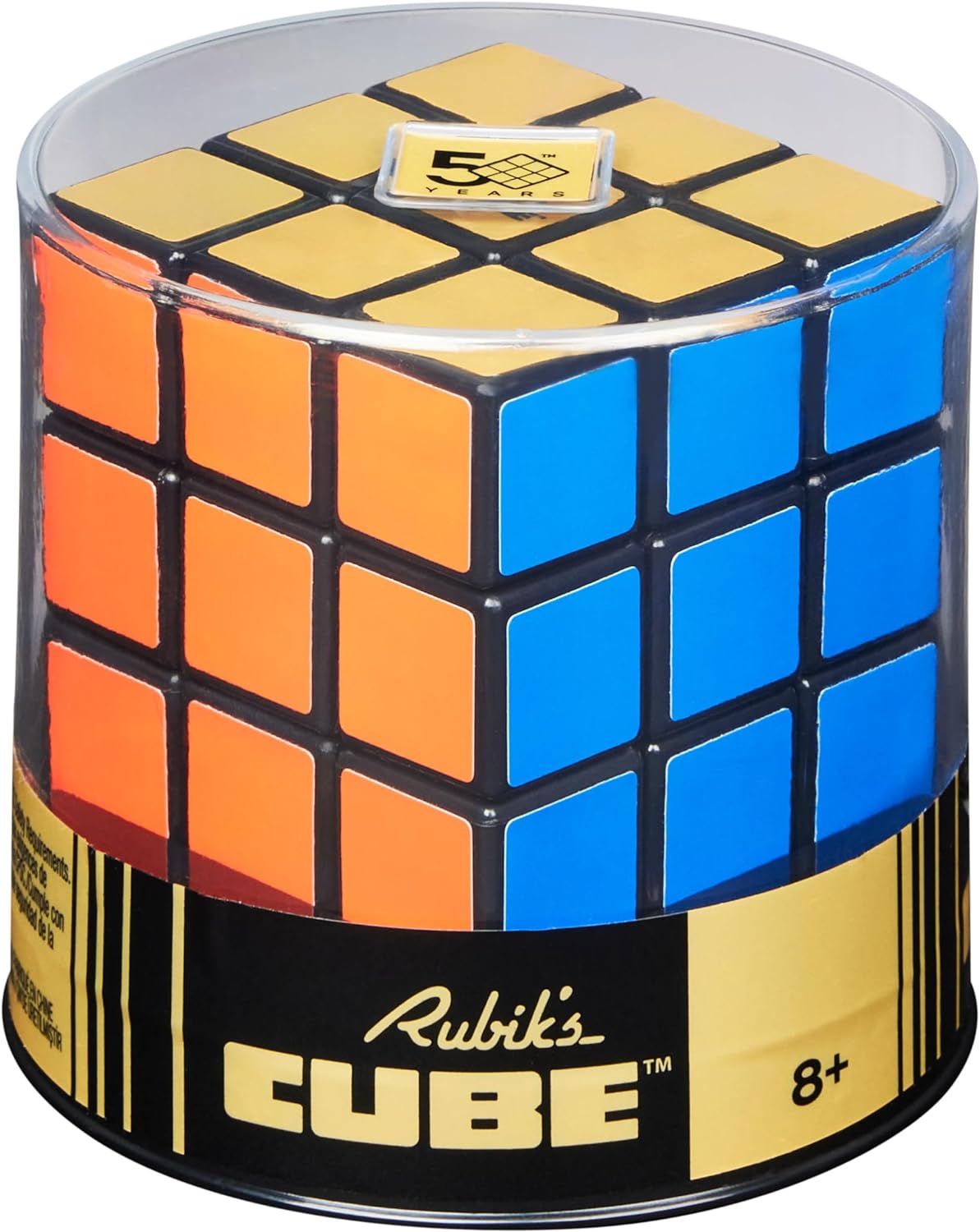 Spin 6068726 Rubik's Spin Master Il Cubo di Rubik Retro 3X3 50° Anniversario