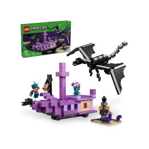 21264 LEGO Minecraft - LEnderdrago e la Nave dellEnd