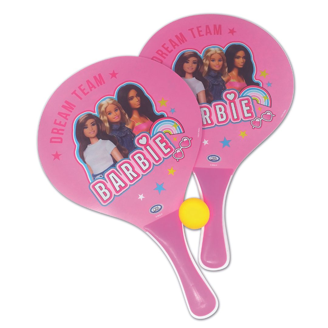 44890 ODS Barbie - Set racchette da spiaggia di Barbie