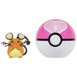 PK160501 Rei Toys - Pokémon Clip 'n' Go - Dedenne+ Love Ball