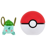 PK160505 Rei Toys - Pokémon Clip 'n' Go - Bulbasaur + Poké Ball