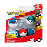 PK170402 Rei Toys - Pokémon Clip 'n' Go - Set Cintura con Squirtle