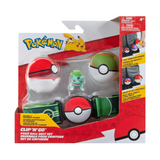 PK170401 Rei Toys - Pokémon Clip 'n' Go - Set Cintura con Bulbasaur