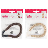 DRY42-0 Corolle - Fascia per capelli a treccia - Colore casuale