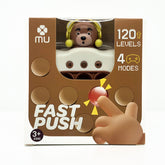 MUDS008 MU - Fast Push - Bubble Game Elettronico - 120 livelli, 4 modalità