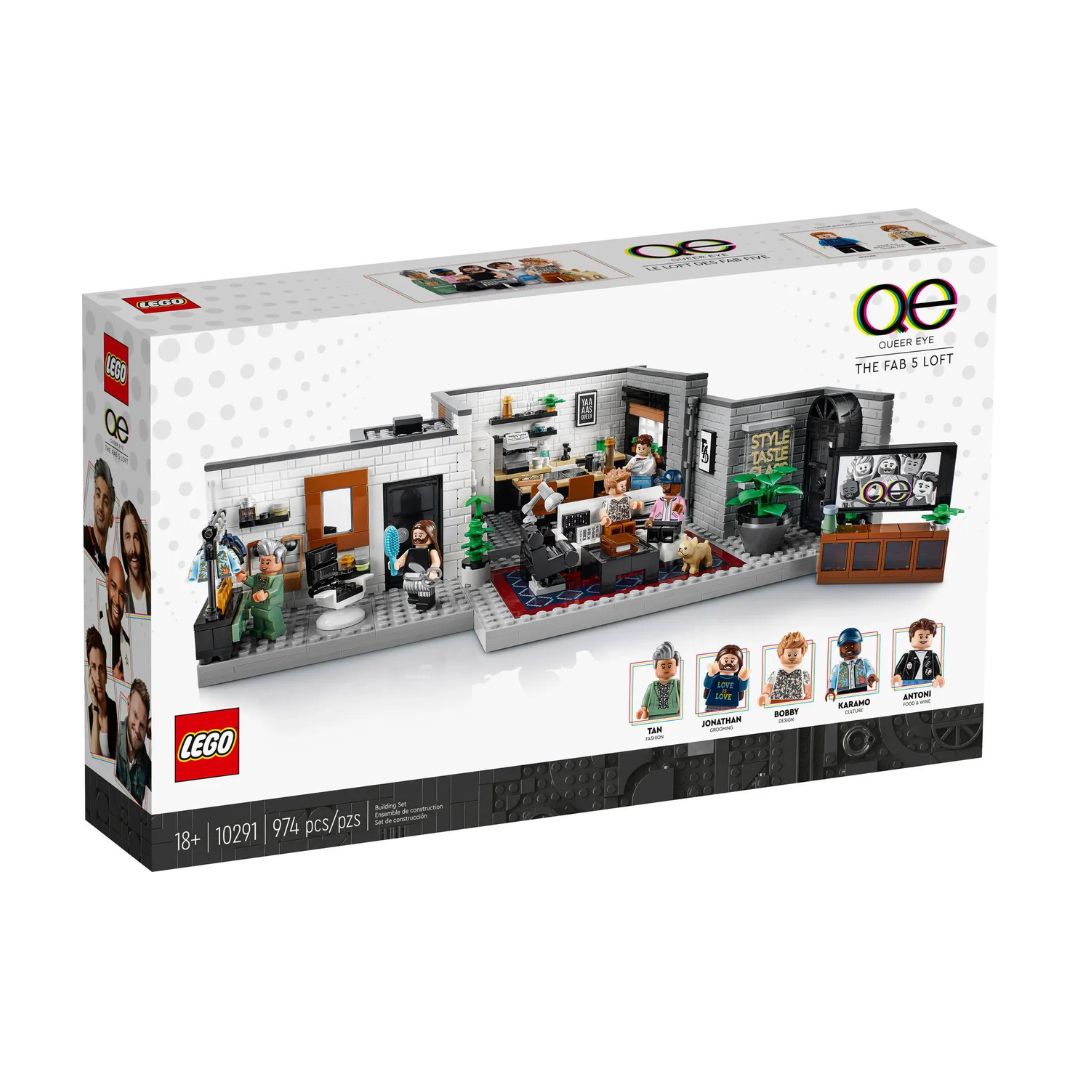 10291 LEGO Icons - Queer Eye - Loft dei Fab Five