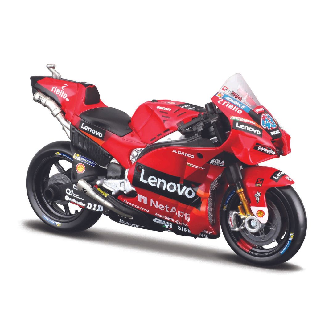 36391 Burago Maisto - Ducati Lenovo Racing 2022 #43 Miller