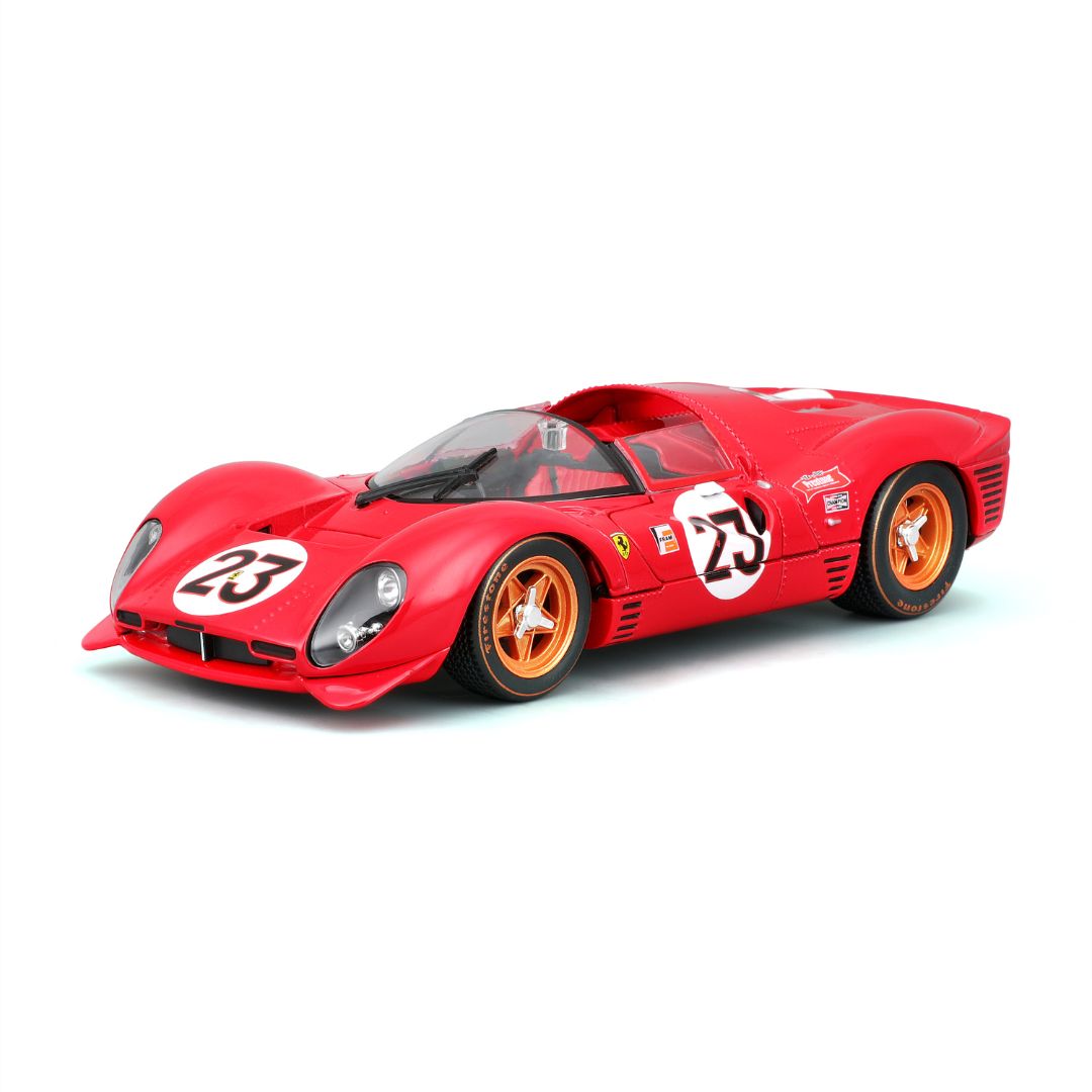 18-26310 Bburago Racing Ferrari 330 P4 Daytona - Scala 1:24