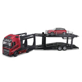 18-31462 Bburago Street Fire -Bisarca Volvo FH16 + Land Rover LRX Concept - 1:43