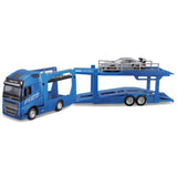 18-31463 Bburago Street Fire - Bisarca Volvo FH16 + Porsche 911 GT2 RS - 1:43