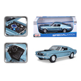 10-31167 Bburago Maisto - Dodge Charger R/T (1969), blu - Scala 1:18