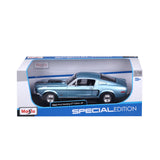 10-31167 Bburago Maisto - Dodge Charger R/T (1969), blu - Scala 1:18