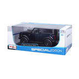 10-31456 Burago Maisto 1:18 - 2021 Ford Bronco Wildtrak Blu Met.