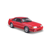 32906 Bburago Maisto - Ford Mustang SVT Cobra (1993), rossa - 1:24