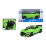 31532 GN Bburago Maisto -Ford Mustang Shelby GT500 (2020), verde -1:24