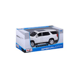 10-n31533 Bburago Maisto - 2021 Chevy Tahoe Bianca scala 1:26