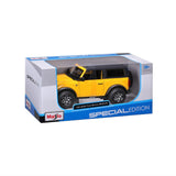 31530 Bburago Maisto - Ford Bronco Badlands 2 porte (2021), gialla