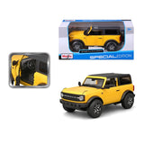 31530 Bburago Maisto - Ford Bronco Badlands 2 porte (2021), gialla