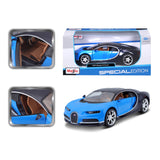 10-31514 BU Bburago Maisto - Bugatti Chiron, blu - Scala 1:24