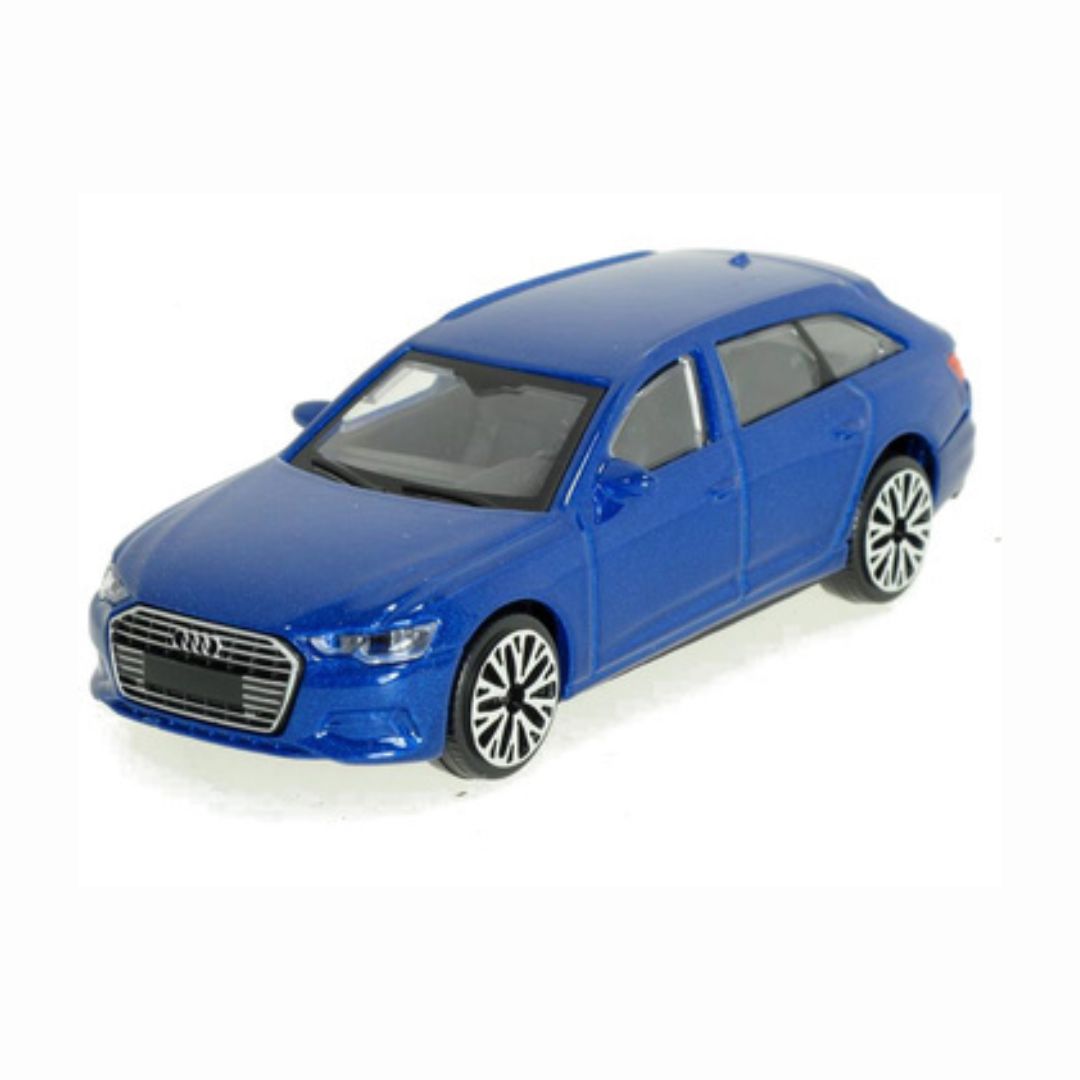 18-30398 Bburago Street Fire - Audi A6 Avant, blu - Scala 1:43