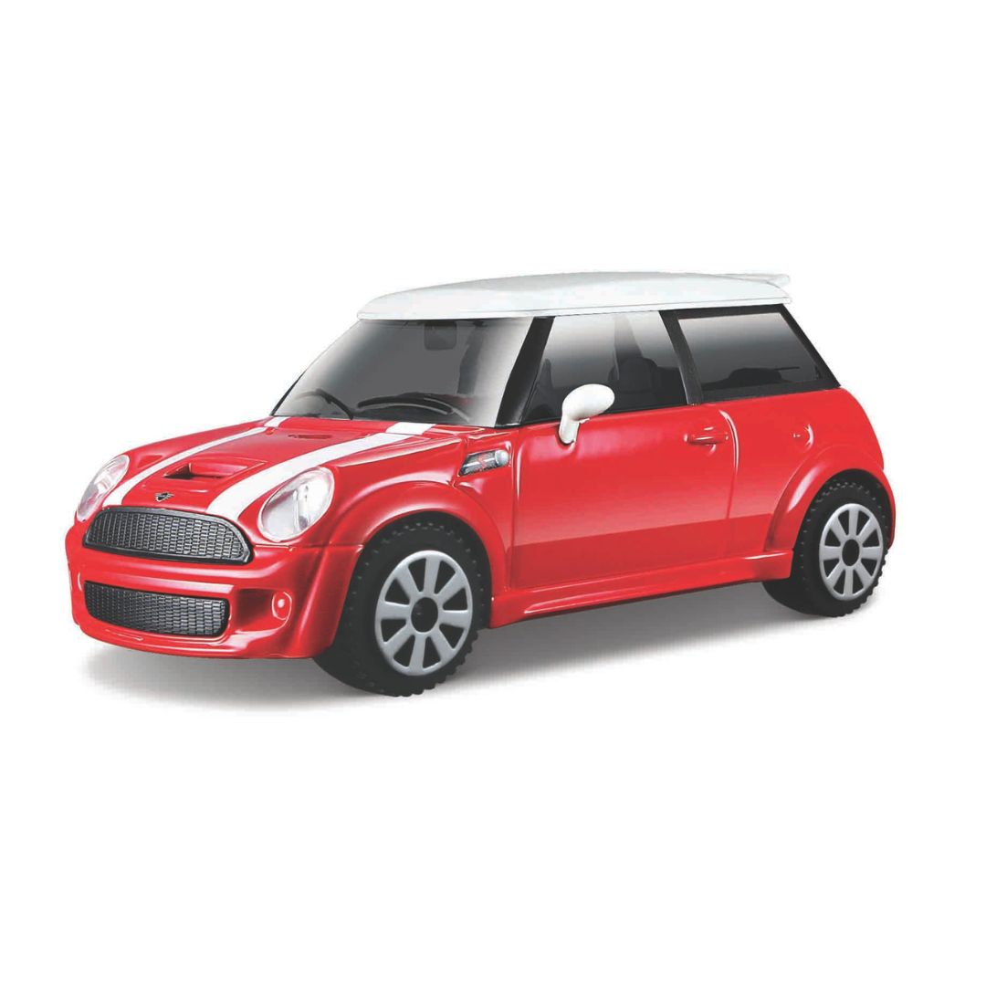 18-30257 Bburago Street Fire - Mini Cooper S, rossa - Scala 1:43