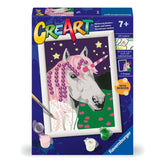 23816 Ravensburger: CreArt - Unicorno con brillanti - Serie E Classic