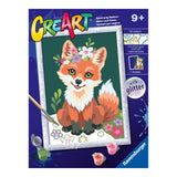 23725 Ravensburger: CreArt - Volpe con i fiori - Serie D classic