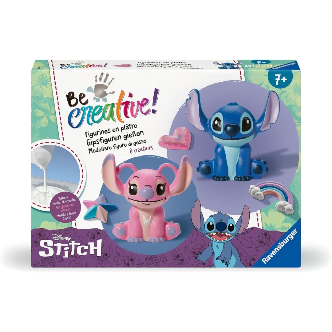 23877 Ravensburger - Be Creative Maxi: Stich - Creazioni in gesso