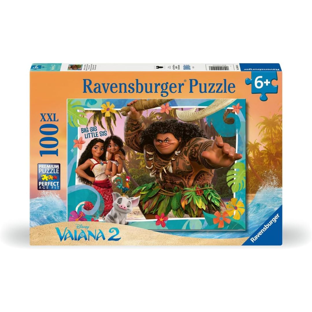 12004101 Ravensburger - Vaiana 2 - Puzzle XXL (100 pezzi)