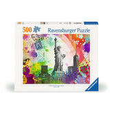 00368 Ravensburger - Cartolina di New York - Puzzle 500 pezzi