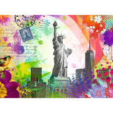 00368 Ravensburger - Cartolina di New York - Puzzle 500 pezzi