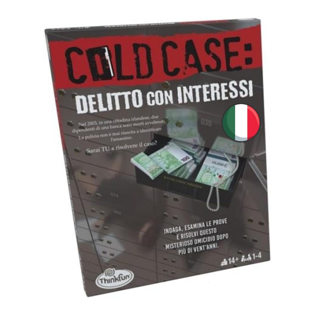 76594 Ravensburger - Cold Case: Delitto con Interessi - Gioco Investigativo