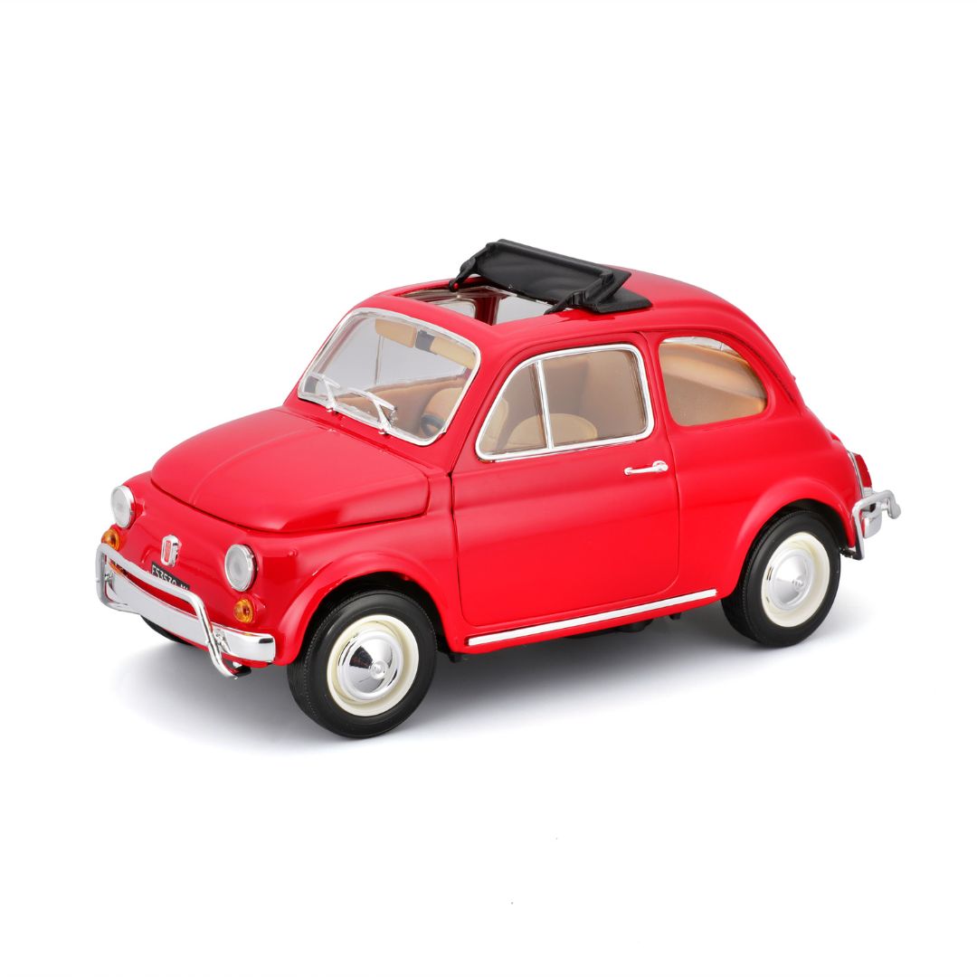 *18-12035 Bburago - Fiat 500LF(1968), blu o rossa - Scala 1:18