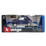 *18-12035 Bburago - Fiat 500LF(1968), blu o rossa - Scala 1:18