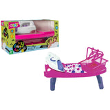 41672 WToy - Asse da stiro con ferro e cestino - Colori assortiti