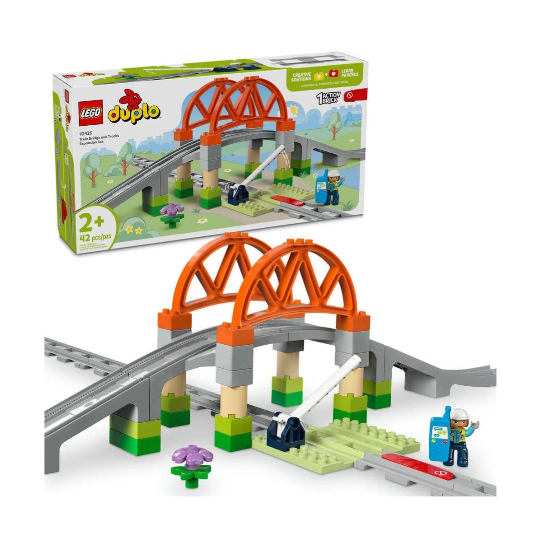 10426 LEGO Duplo - Pack di espansione ponte e binari ferroviari