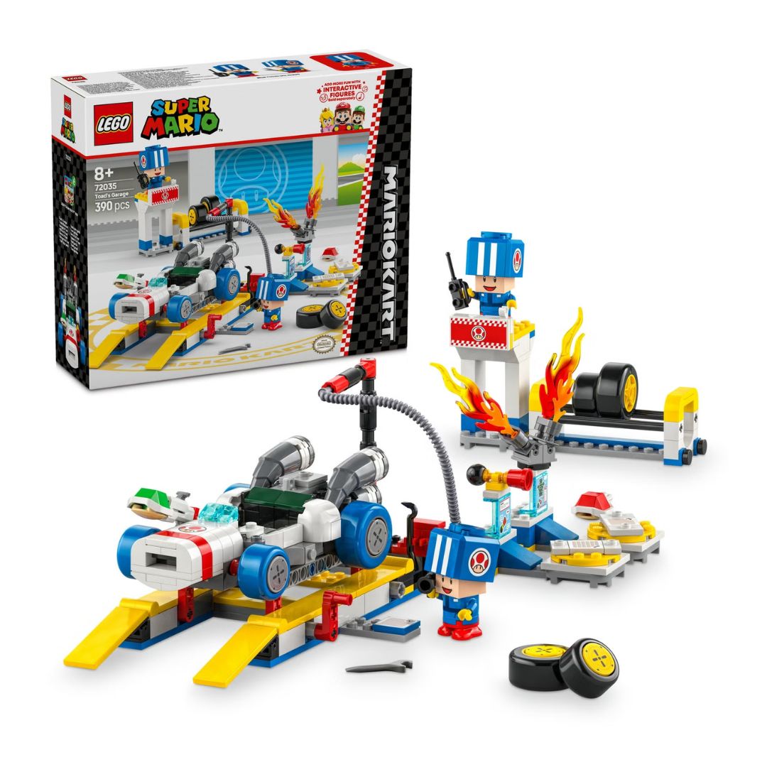 72035 LEGO Super Mario - Mario Kart: Officina di Toad