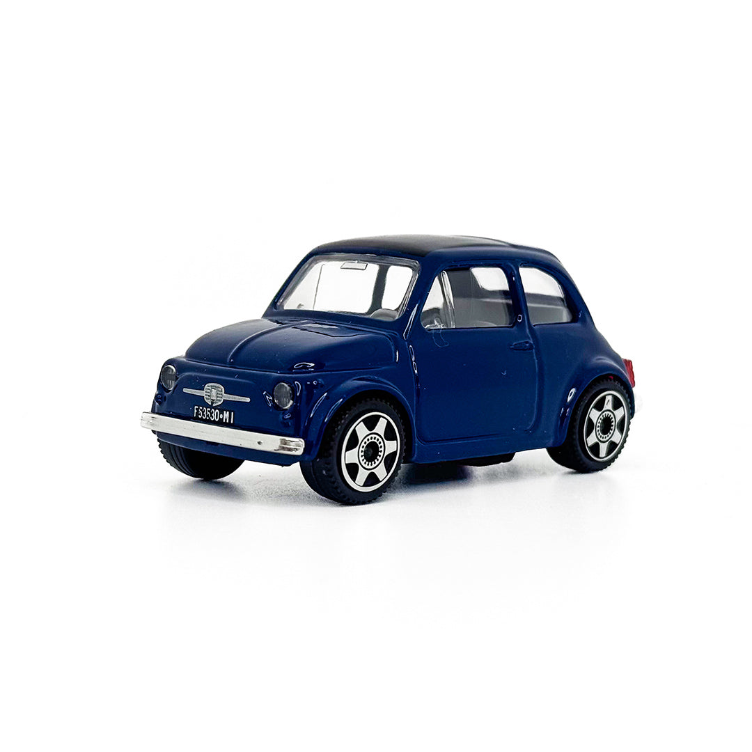 18-30046 Bburago - Fiat 500 (1965), blu - Scala 1:43