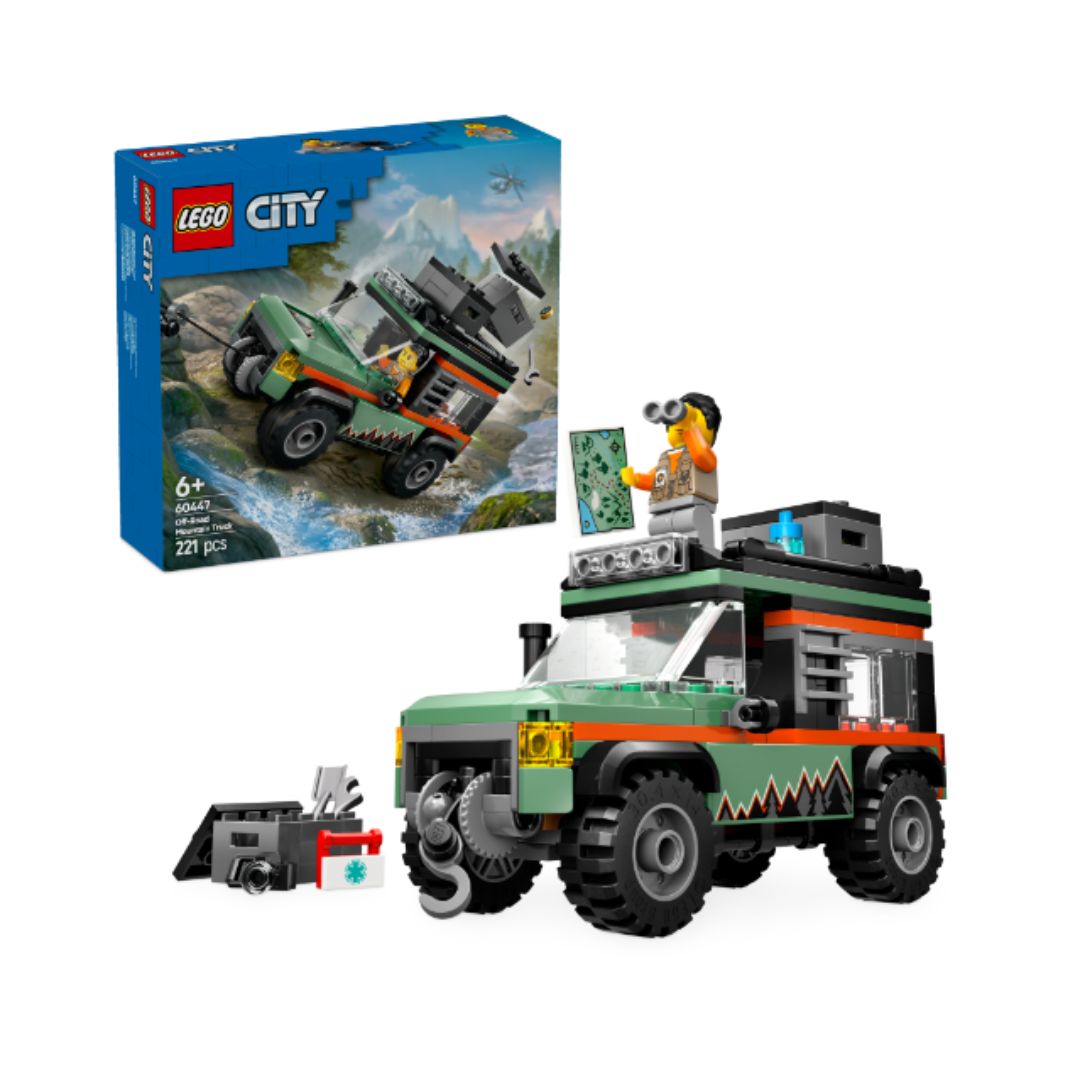 60447 LEGO City Great Vehicles - Fuoristrada di montagna 4x4