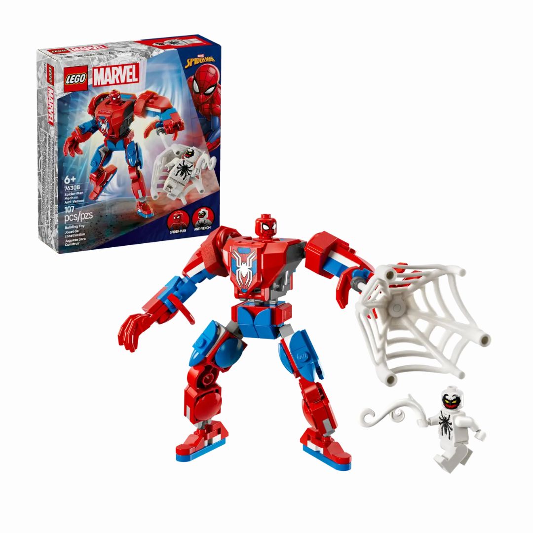 76308 LEGO Marvel - Mech di Spider-Man contro Anti-Venom