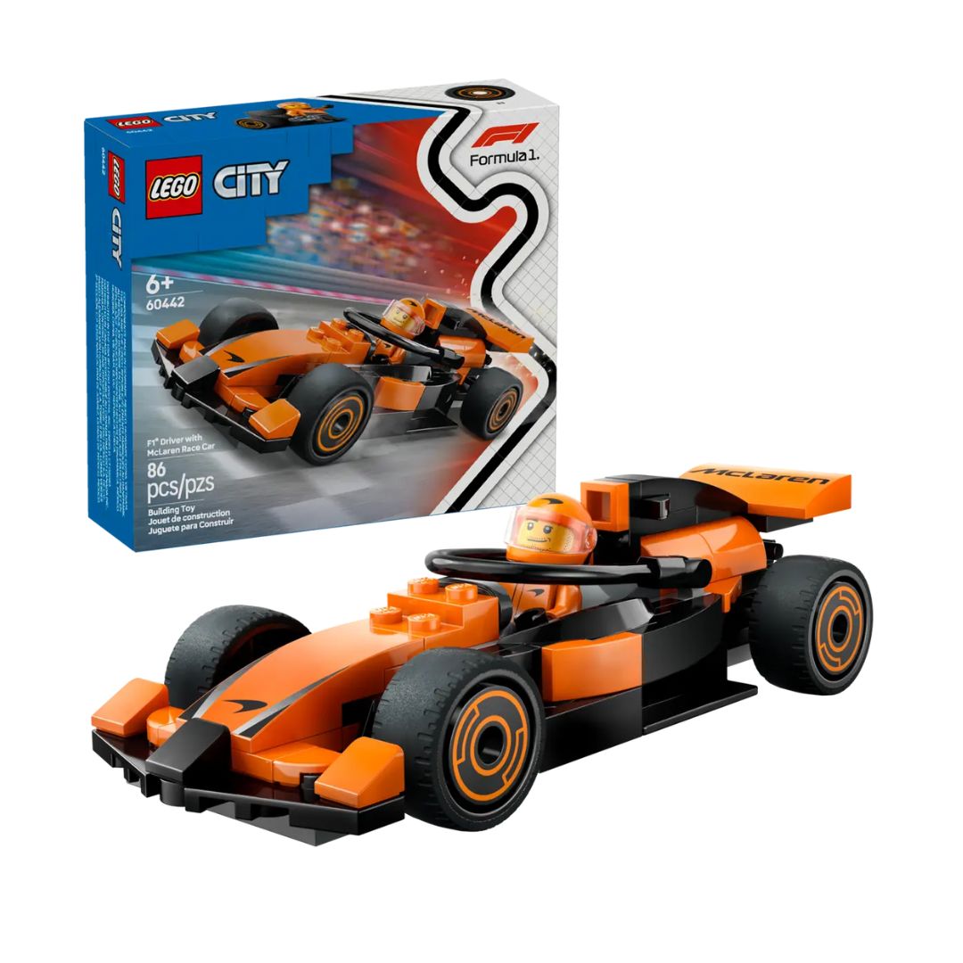 60442 LEGO City Formula 1 - Pilota e monoposto McLaren