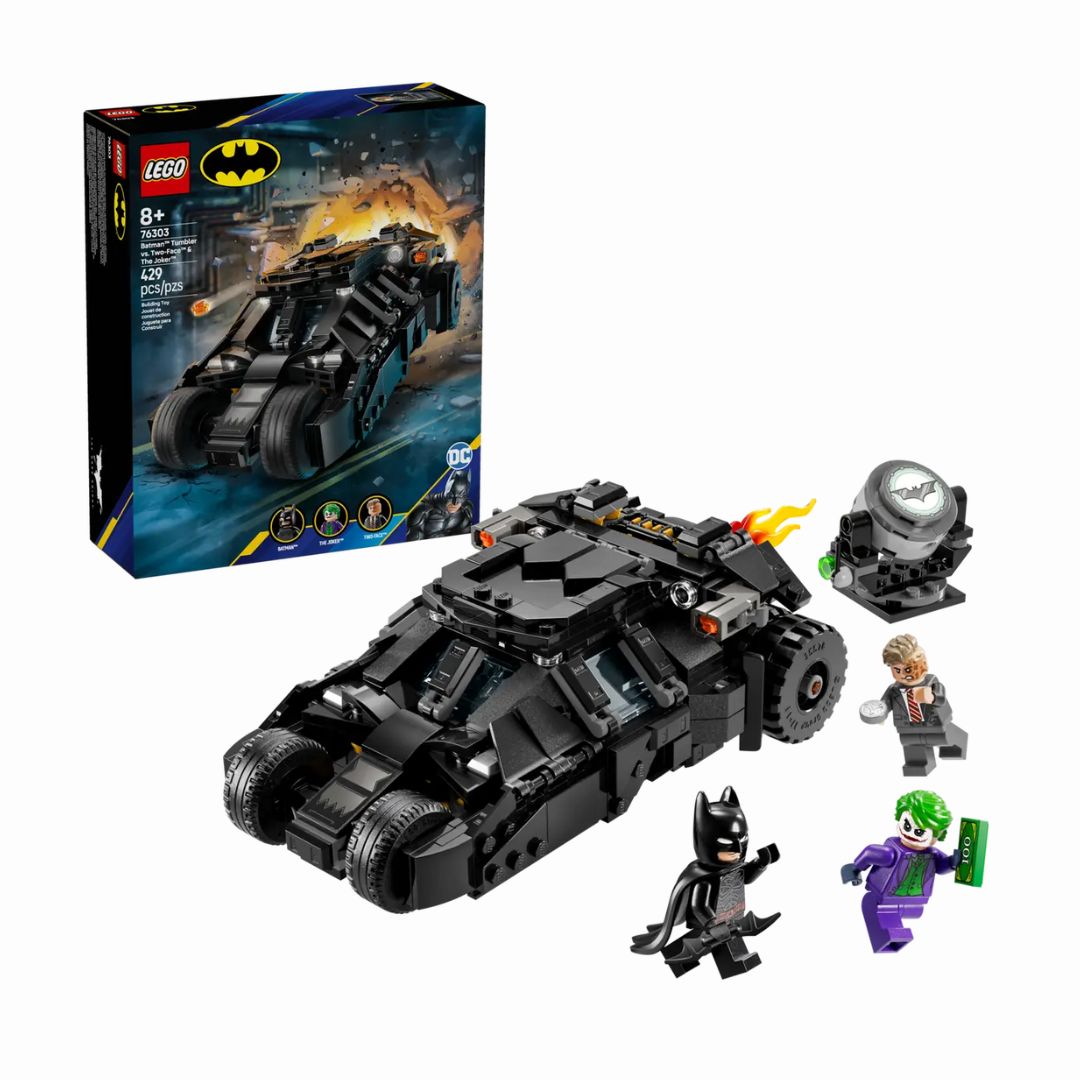 76303 LEGO DC - Tumbler di Batman contro Two-Face e The Joker