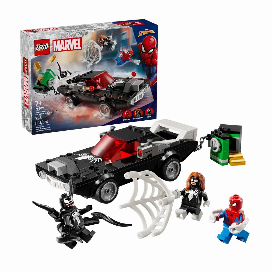 76309 LEGO Marvel - Spider-Man contro Muscle Car di Venom