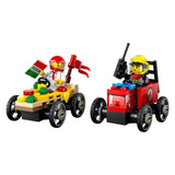 60458 LEGO City - Pack veicoli da corsa: pizzaiolo contro pompiere
