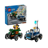 60459 LEGO City - Pack veicoli da corsa: aereo contro letto dospedale