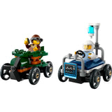 60459 LEGO City - Pack veicoli da corsa: aereo contro letto dospedale